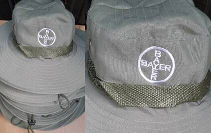 Sombrero austrliano con logo bordado