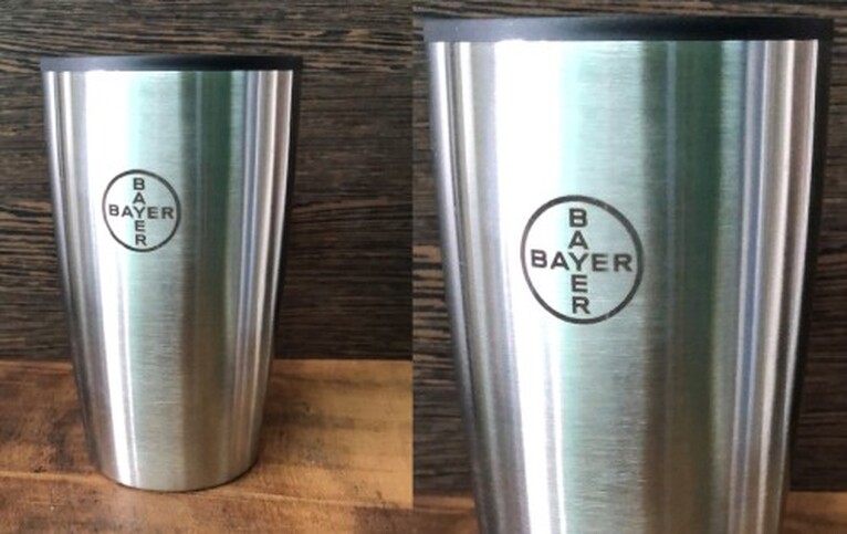 Vaso térmico con logo estampado